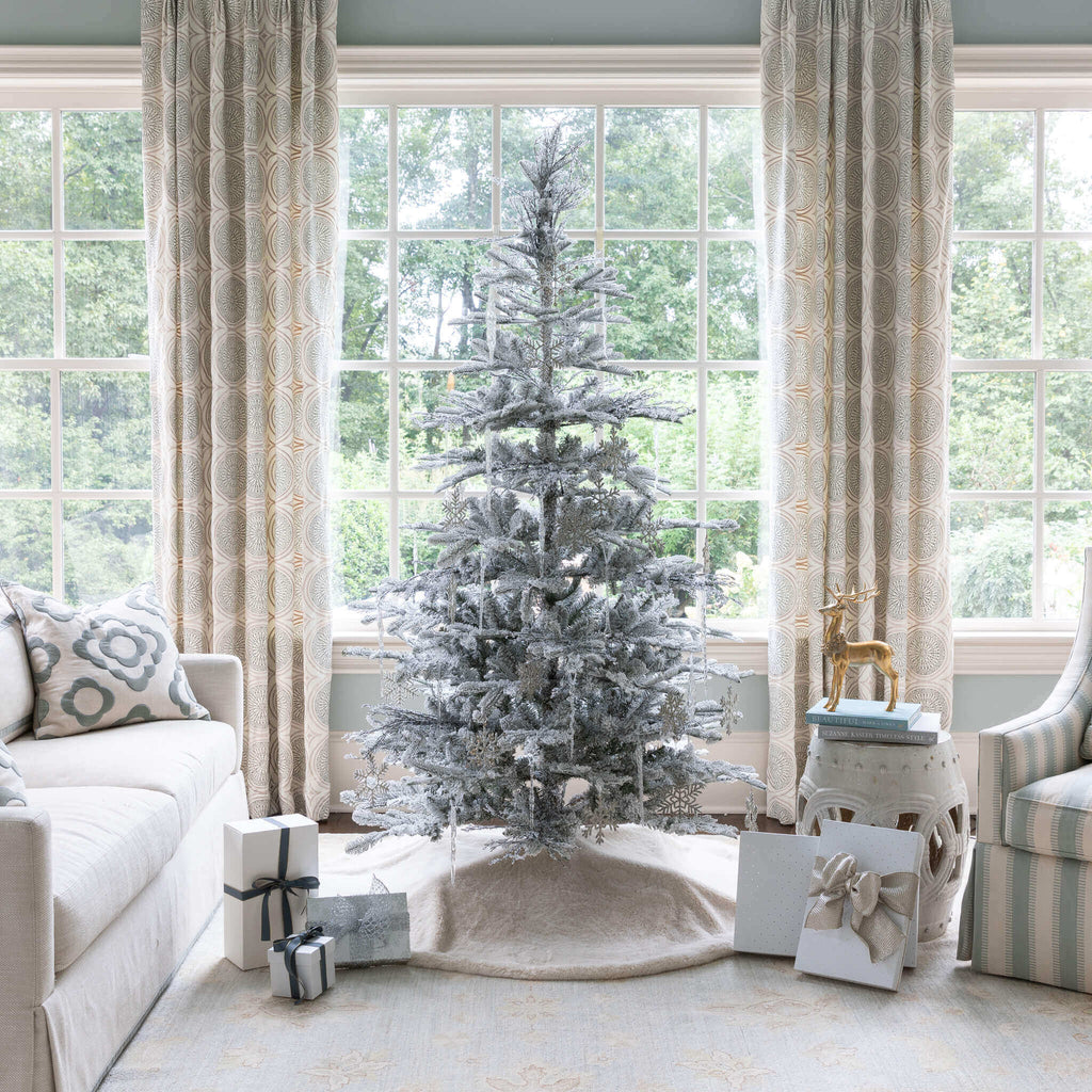 Kit 12 Enfeites De Gelo De Vidro