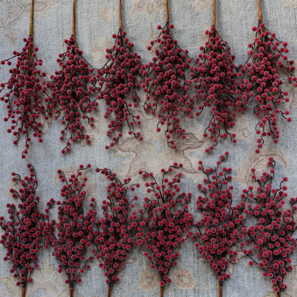 Kit 12  Palhetas Frutas Vermelhas