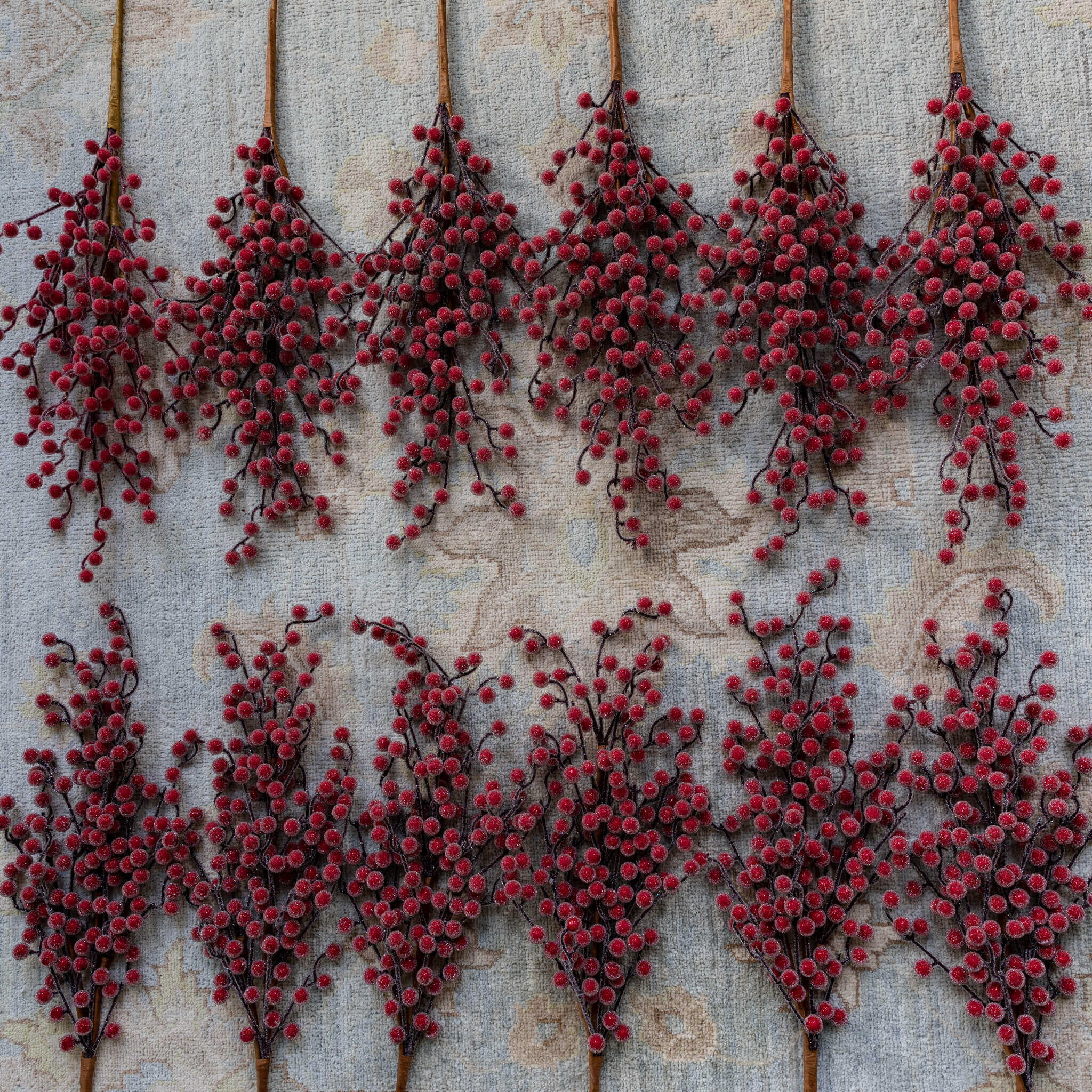 Kit 12  Palhetas Frutas Vermelhas