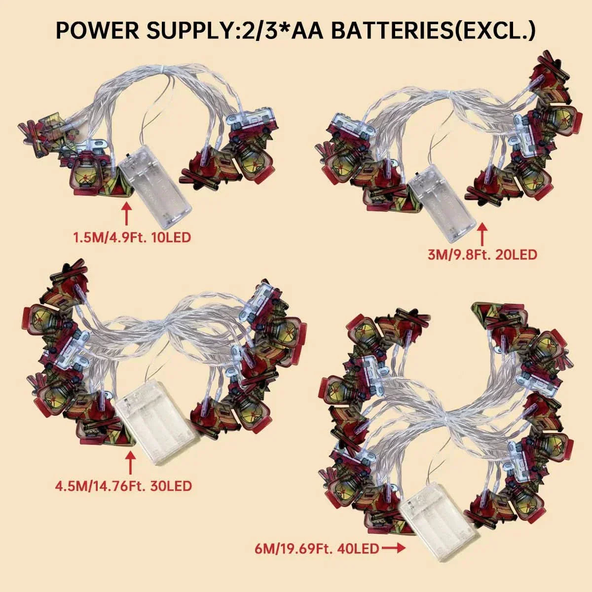 Luzes de Fadas Natalinas - Encanto e Magia em Cada Detalhe