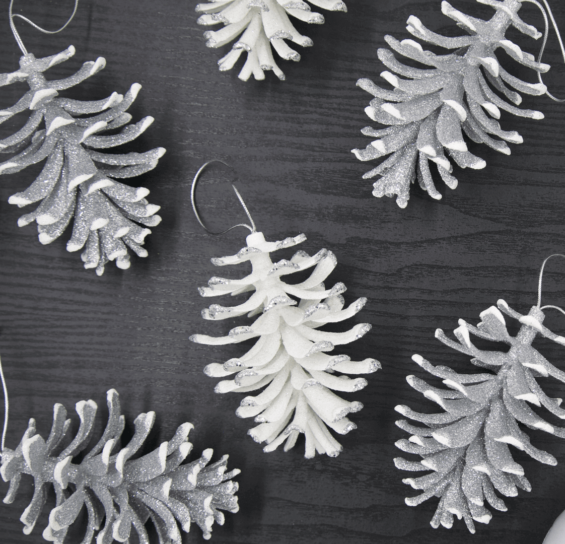 Kit 8 Pinhas Mergulhadas Em Prata