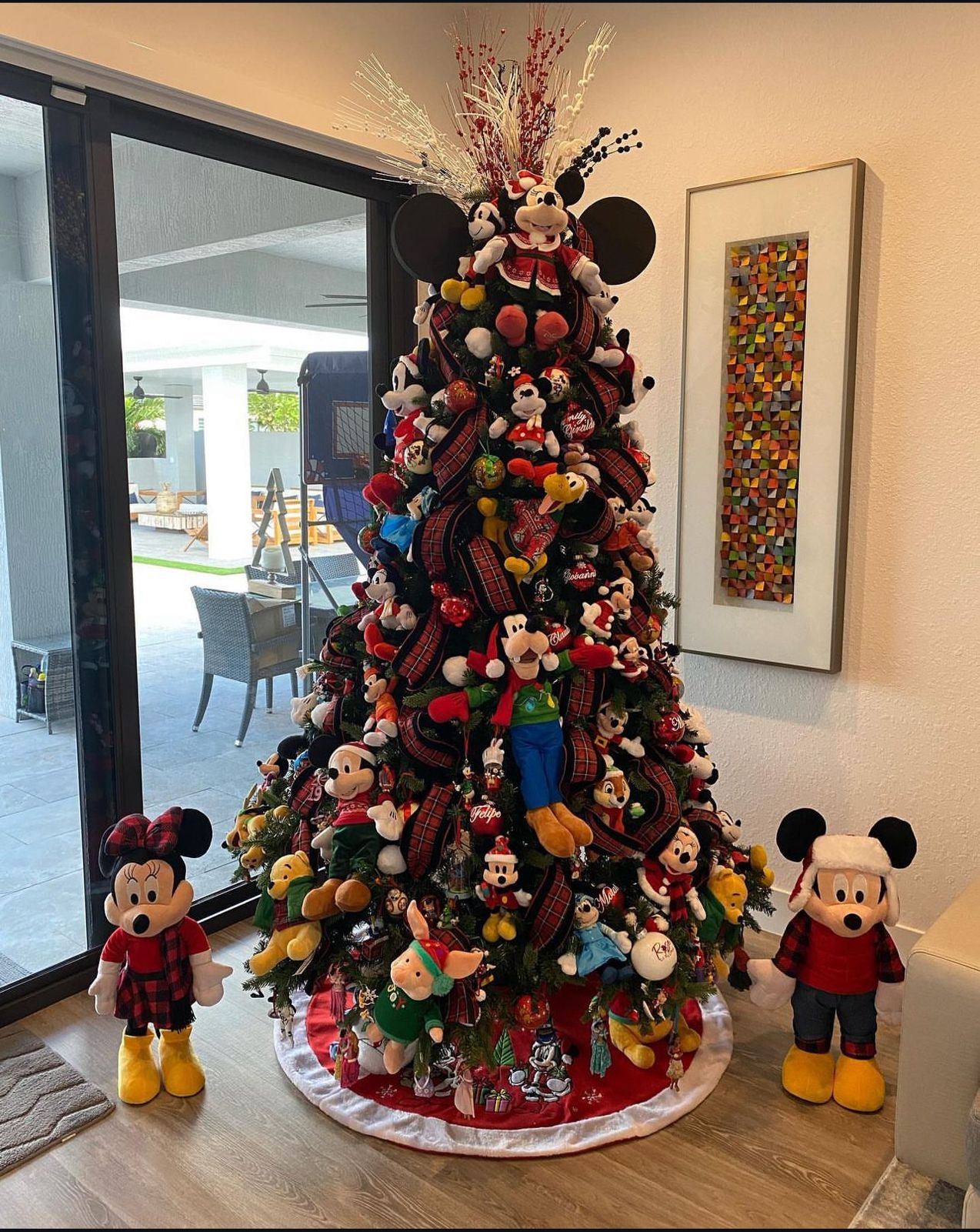 {MAIS VENDIDA} Árvore de Natal + Decoração 360º Disney Inclusa - 2,10 Metros