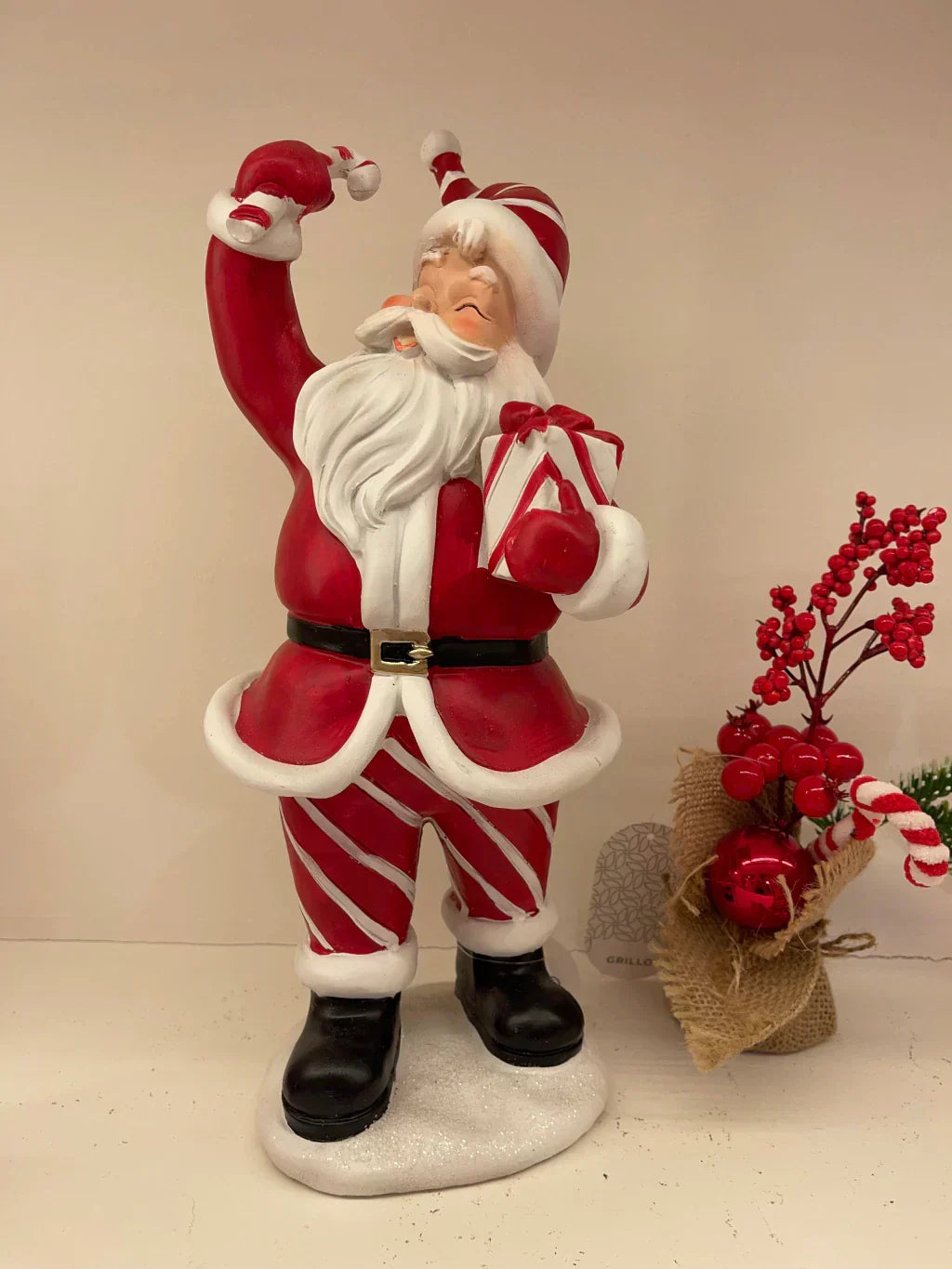 ADORNO NATALINO NOEL RESINA 35cm - Pré Venda