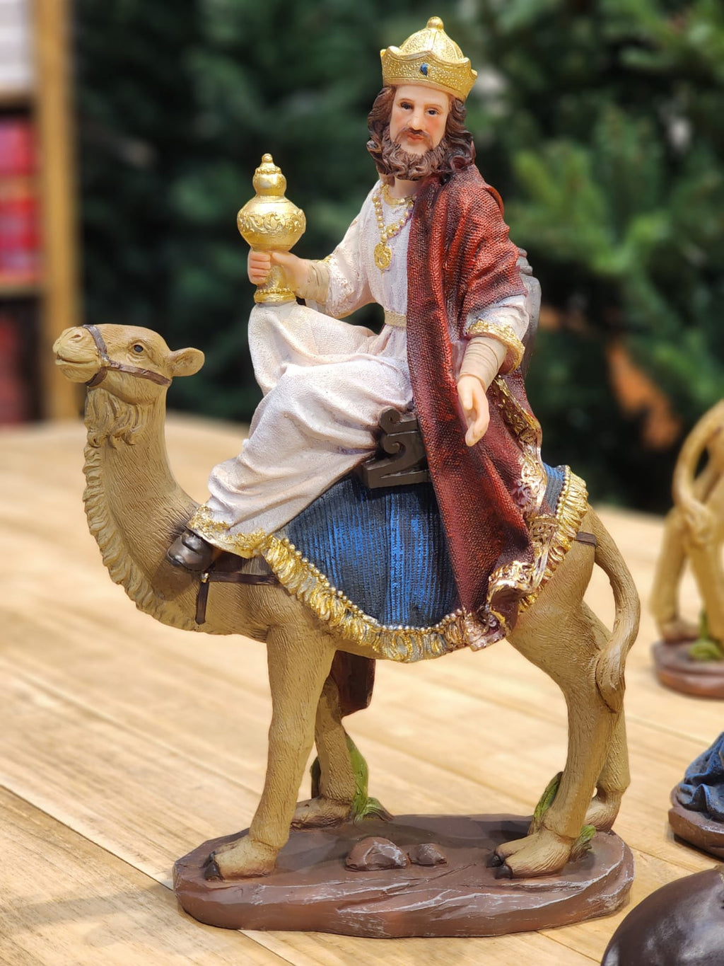 PRESÉPIO EM RESINA 11 PÇS  LUXO